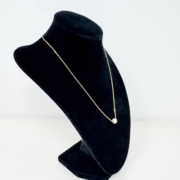 Mikimoto 18K Yellow Gold Akoya Cultured Pearl Necklace - Picture 7 of 7